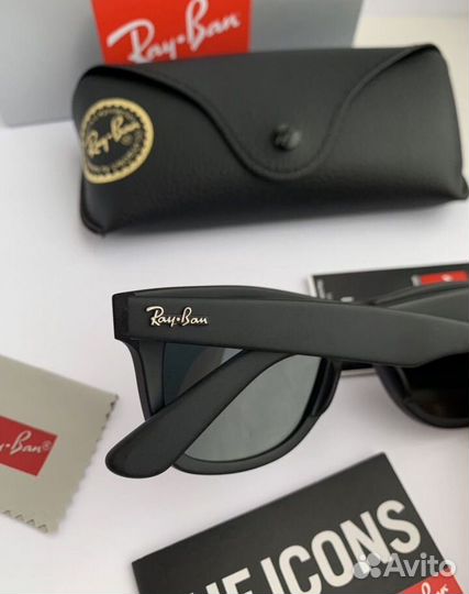 Очки ray ban wayfarer 50 матовые