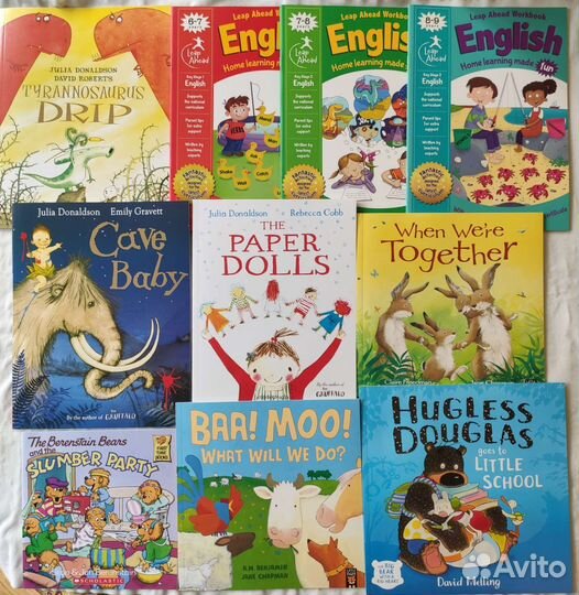 Набор детские английские книжки