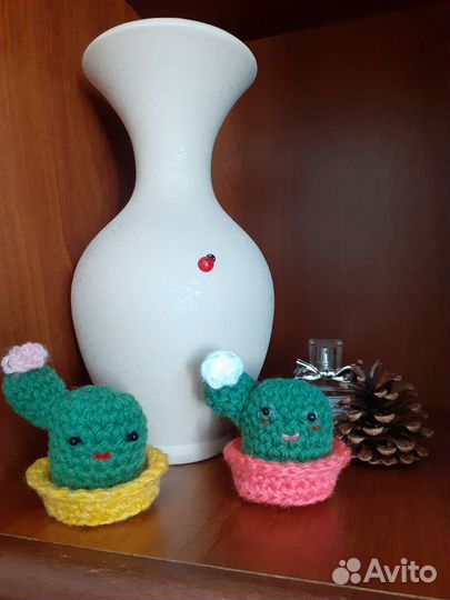 Кактус вязаный
