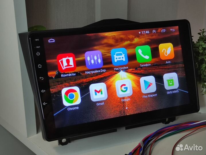 Магнитола Андроид LADA granta FL 4/64гб