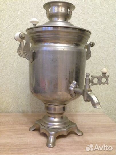 Самовар электрический стальной новый, советского п