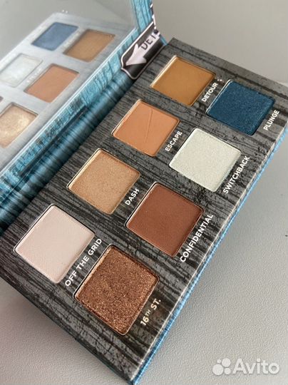 Тени палетка urban decay on the run