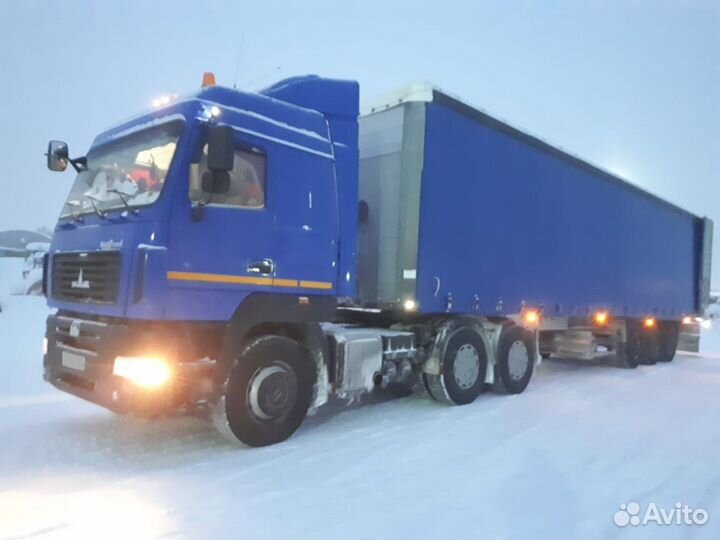 МАЗ 6430 с полуприцепом, 2018