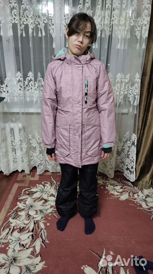 Лыжный костюм для девочки рост 152