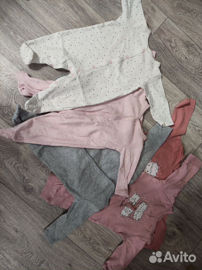 Пакет фирменных вещей на девочку 62