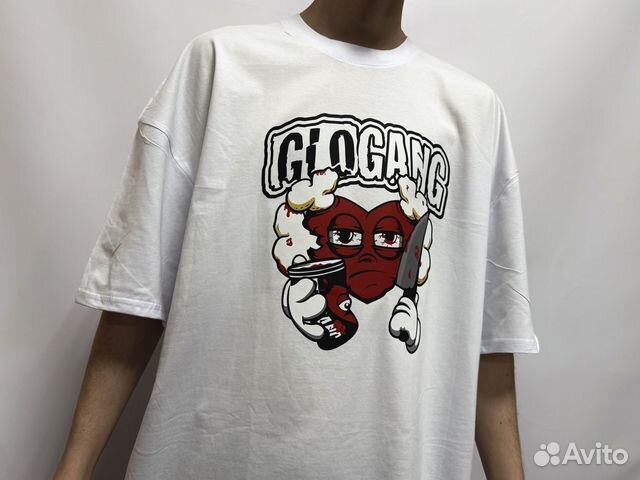 Футболка Glo Gang Revenge Your Love Tee (White) купить в Москве по