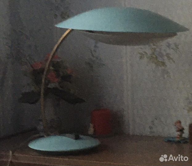 Лампа настольная Кобра СССР винтаж