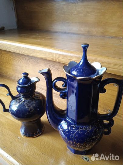Синяя посуда