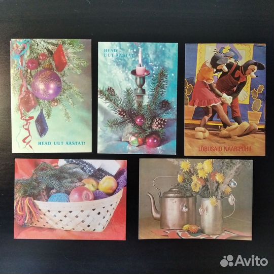 Открытки Советская Эстония