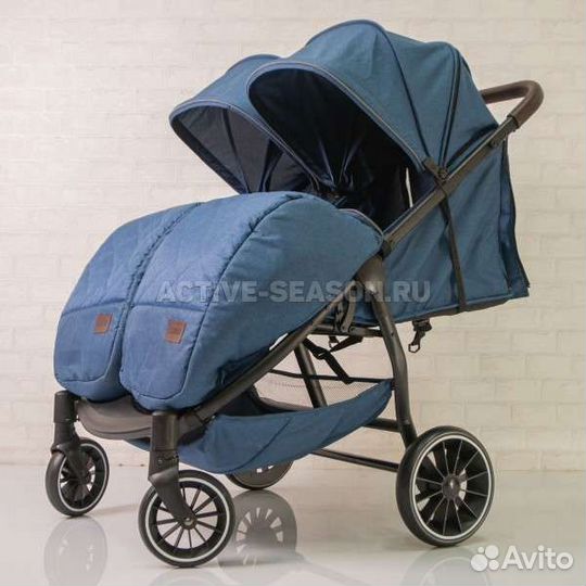 Прогулочная коляска для двойни или погодок,б/у