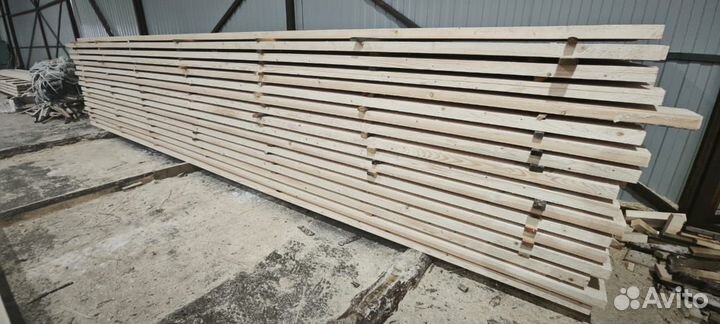 Пиломатериал сухой 44*100/125/150*6000