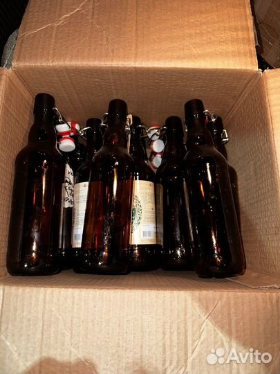 Бугельная бутылка 0,5