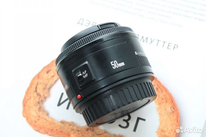 Объектив Canon EF 50mm f1.8 ii