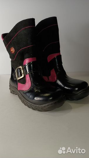 Ботинки для девочки 27 размер новые