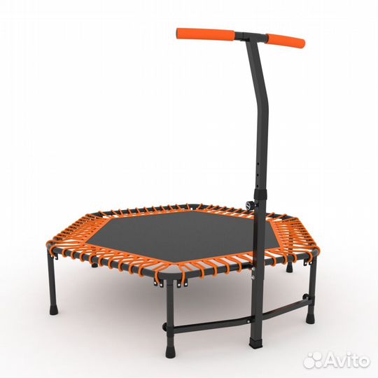 Батут Unix line Fitness Orange 4.3 фута - 130 см