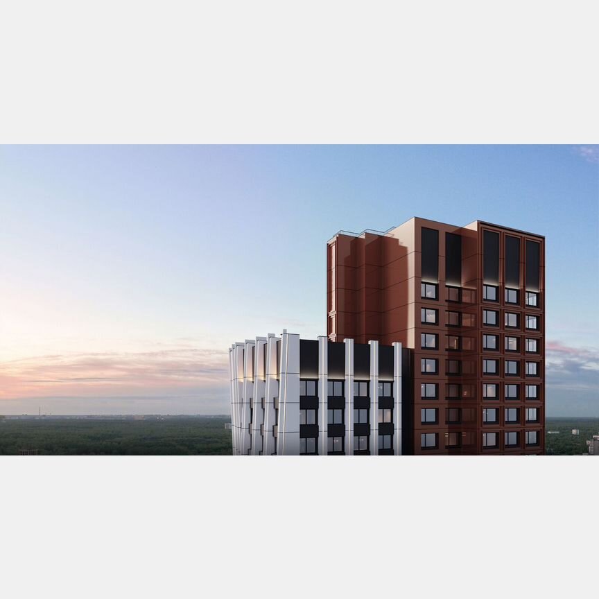 2-к. квартира, 66,4 м², 16/41 эт.