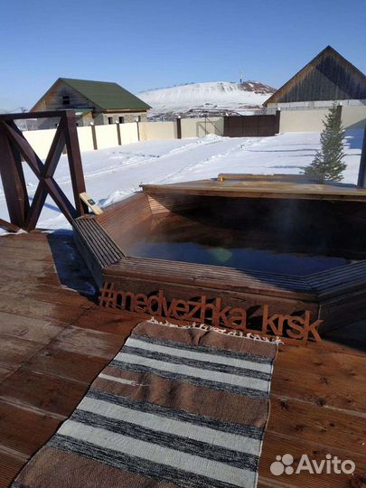 Русская баня на дровах