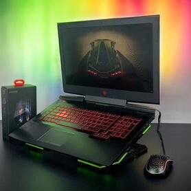 Игровой ноутбук HP Omen 17 / GTX 1050 Ti / i7