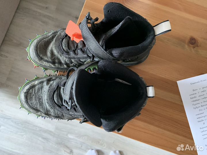 Кроссовки nike off white