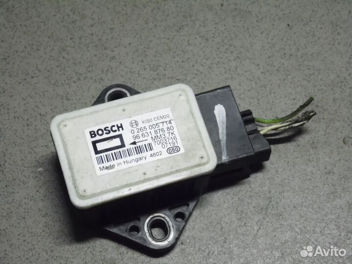 Датчик курсовой устойчивости Ситроен С4