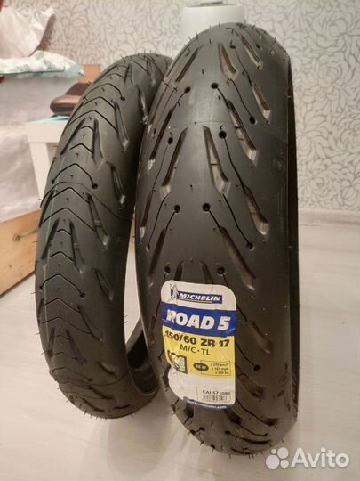 Michelin road 5 110/70/17 - 150/60/17