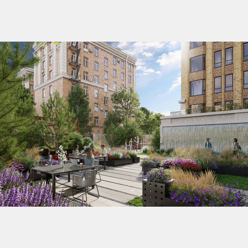 3-к. апартаменты, 92,5 м², 5/21 эт.