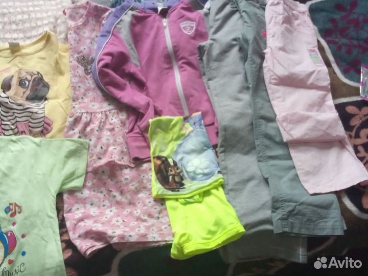 Пакет вещей на девочку 104