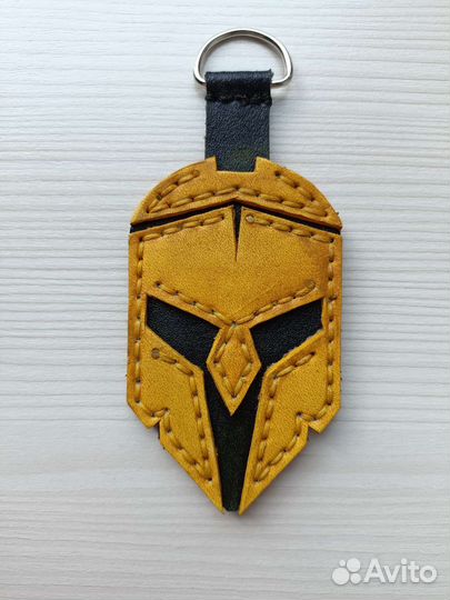 Брелок натуральная кожа ручная работа