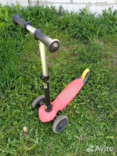 Самокат детский трехколесный