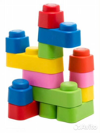 Конструктор Десятое королевство Мягкие кирпичики 0