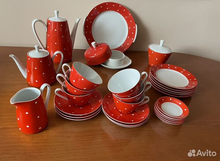 Сервиз фарфоровый Kahla ГДР