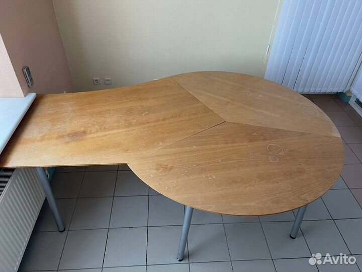 Офисный Круглый стол раздвижной