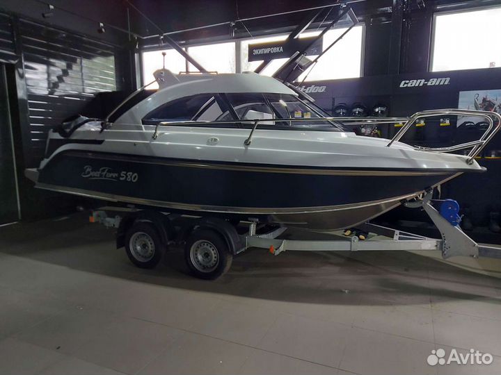 Катер Bossforr 580 HT с мотором 140л.с