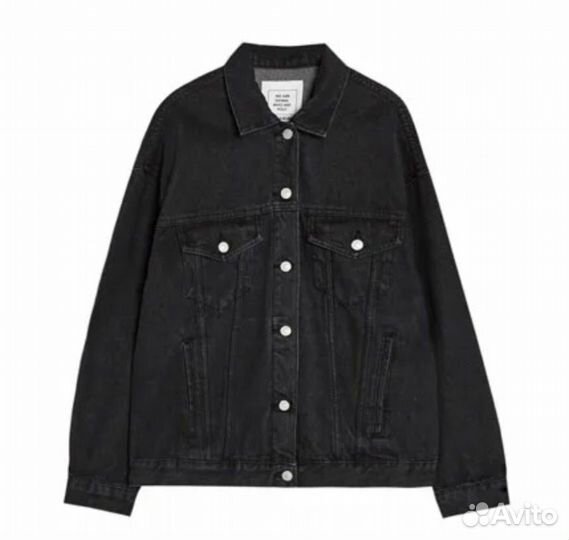 Джинсовая куртка женская Pull & bear XL