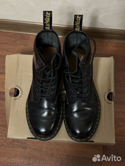 Dr martens voss черные ботинки 41