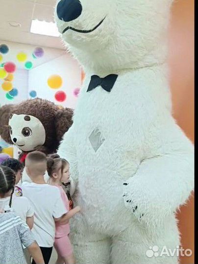 Мишка и чебурашка поздравление