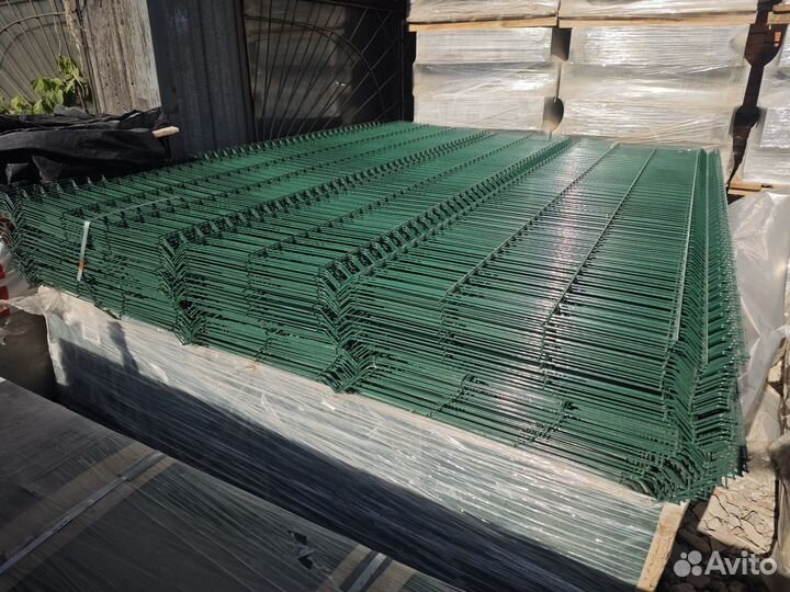 Секционный забор 3D