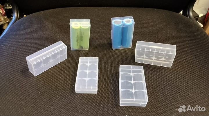 Бокс для хранения аккумуляторов 18650, 21700