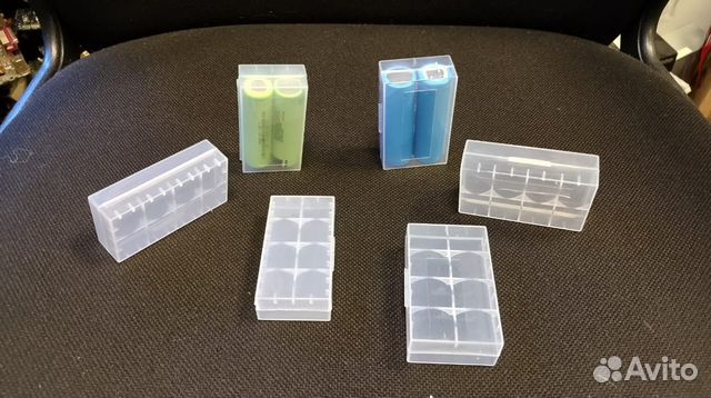 Бокс для хранения аккумуляторов 18650, 21700