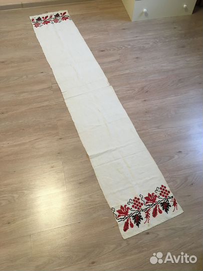 Старинный рушник. Размеры 213/38 см. Лен