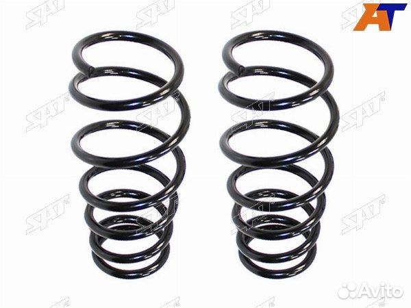 Комплект пружин 2шт задние toyota camry japan