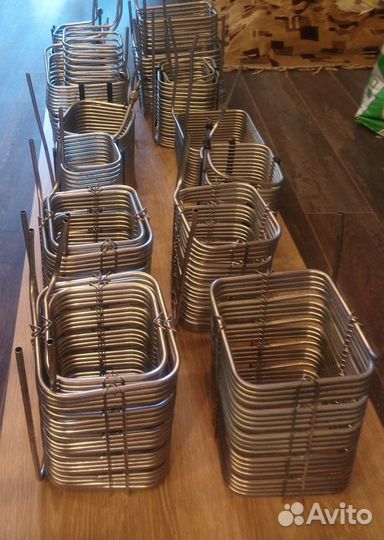 Чиллер змеевик контур для охлаждения сусла молока