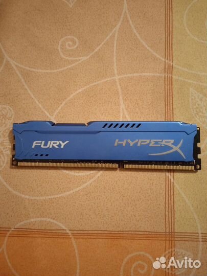 Оперативная память hyper 8 гб DDR 3 1333