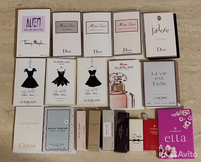 Пробники ароматов оригинал