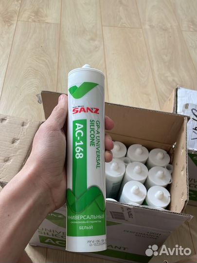 Герметик силиконовый белый