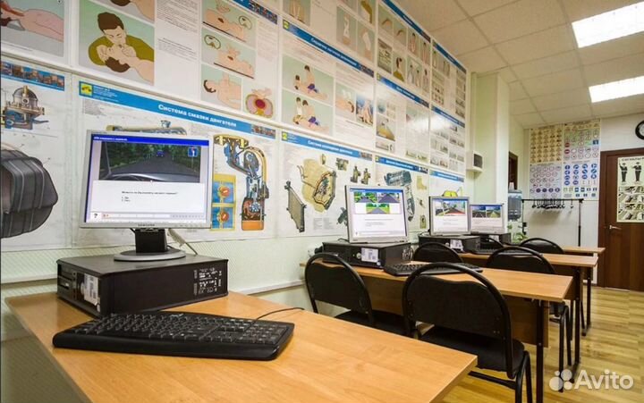 Автошкола, 2 филиала, чистыми 500к