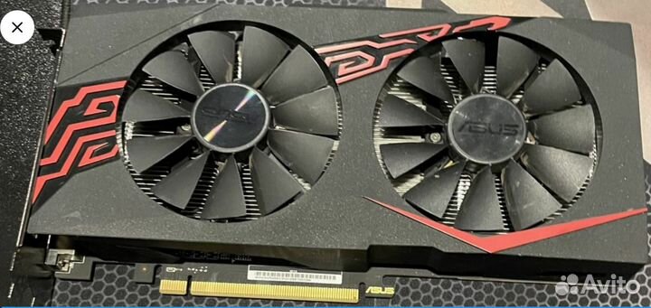 Видеокарта rx 570 4gb Asus