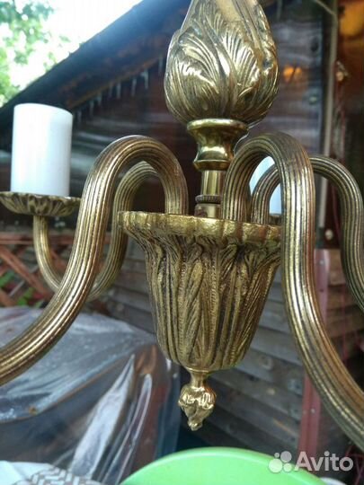 Бронза люстра СССР