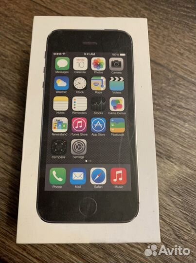 Коробка от iPhone 5s