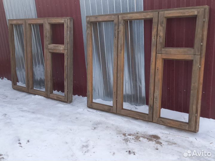 Деревянные оконные рамы
